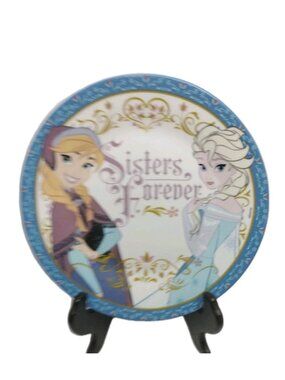 Disney Sisters Forever Plate 7"1/4 New